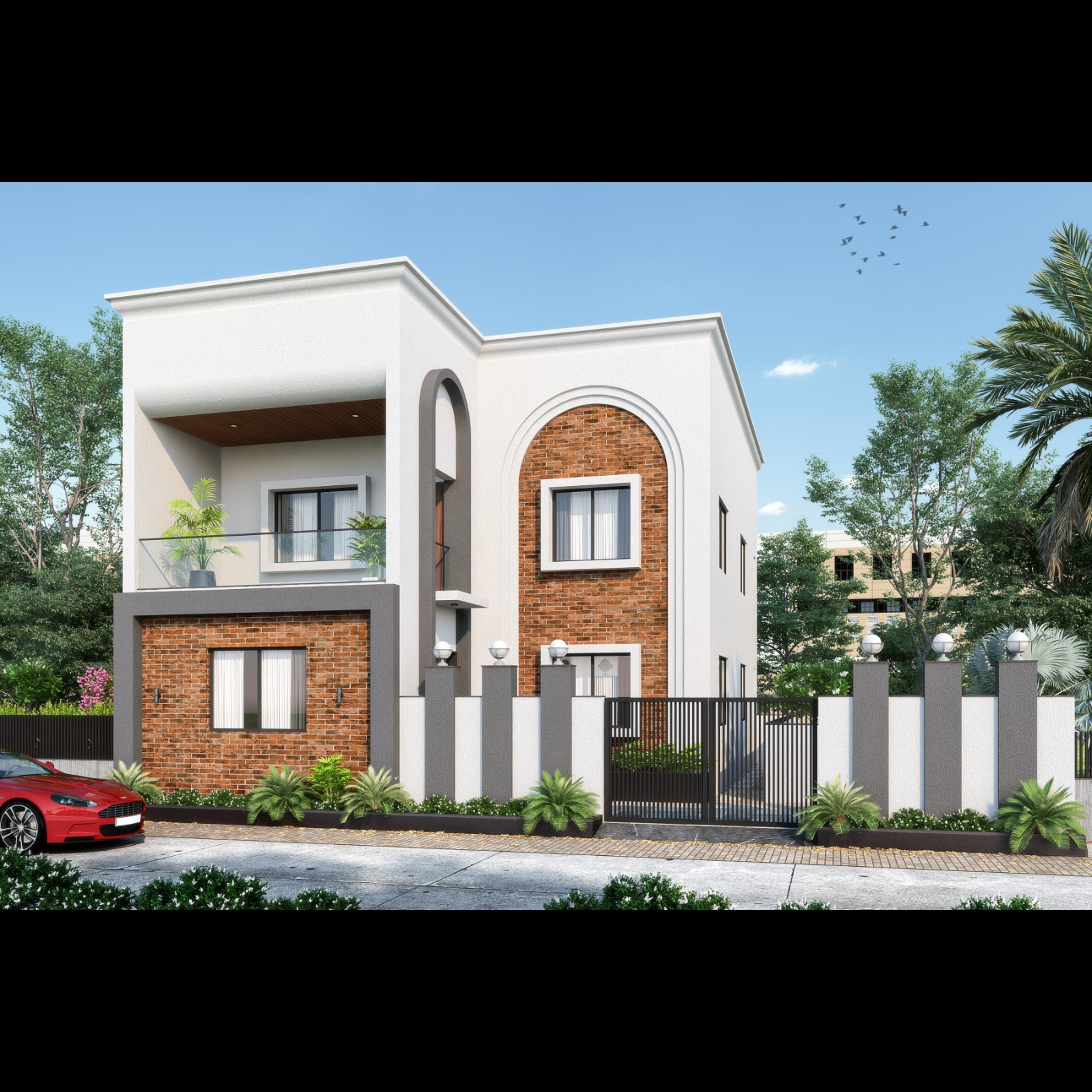 Bold Architectural Façade